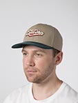 Бейсболка STETSON арт. 7771116 BASEBALL CAP RETRO (бежевый / темно-зеленый)